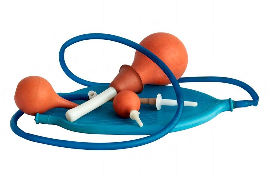 klistiir parasiitide eemaldamiseks kehast